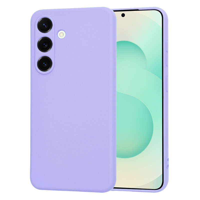 Husa silicon Samsung Galaxy S25 Plus Techsuit SoftFlex, violet