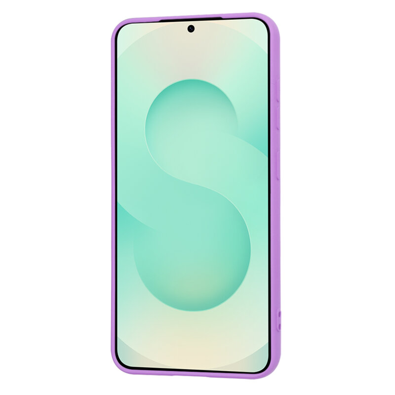 Husa silicon Samsung Galaxy S25 Plus Techsuit SoftFlex, mov