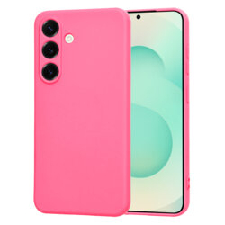 Husa silicon Samsung Galaxy S25 Plus Techsuit SoftFlex, fucsia
