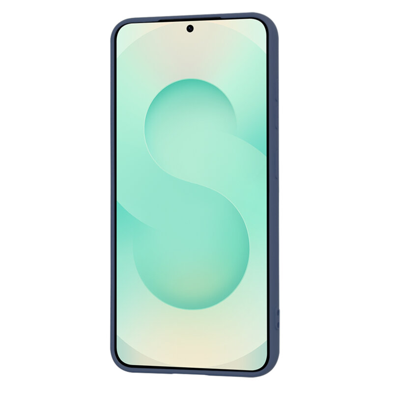 Husa silicon Samsung Galaxy S25 Plus Techsuit SoftFlex, bleumarin