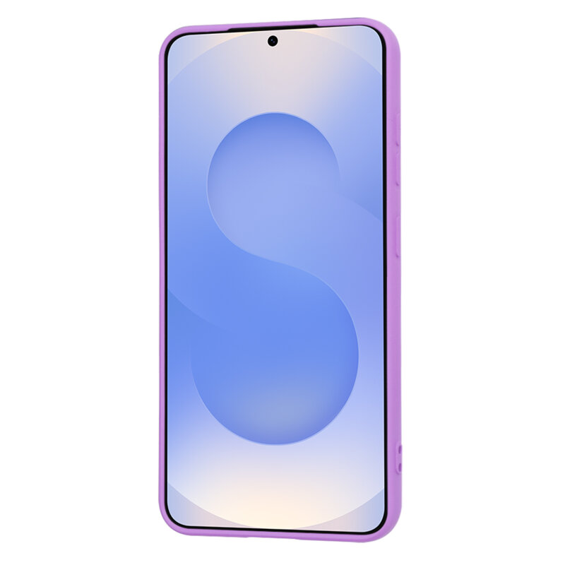Husa silicon Samsung Galaxy S25 Techsuit SoftFlex, mov