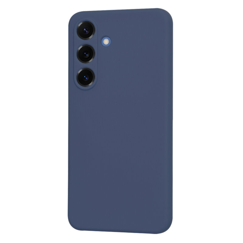 Husa silicon Samsung Galaxy S25 Techsuit SoftFlex, bleumarin