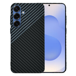 Husa Samsung Galaxy S25 Techsuit Carbonite FiberShell, gri