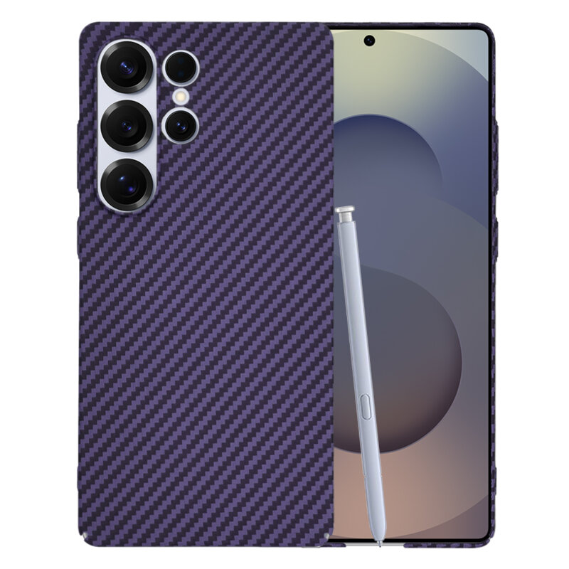Husa Samsung Galaxy S25 Ultra Techsuit Carbonite FiberShell, mov