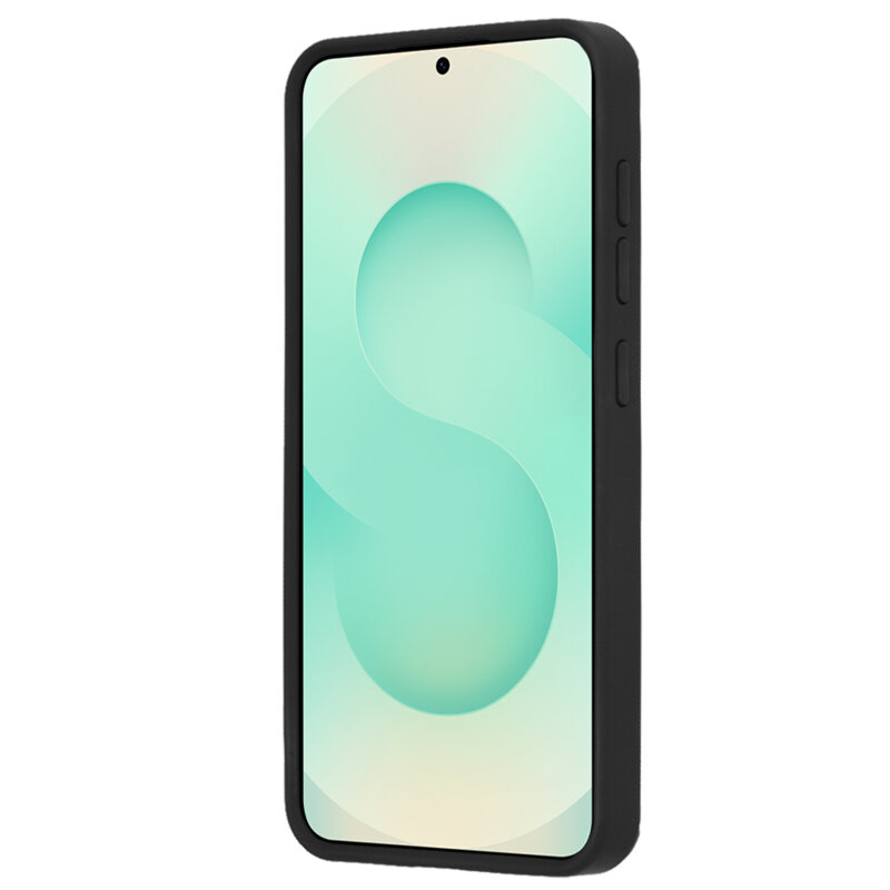 Husa Samsung Galaxy S25 Plus Techsuit Glinth cu inel suport stand magnetic, negru