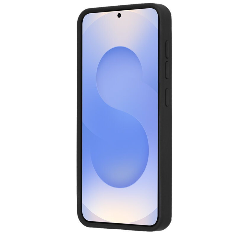 Husa Samsung Galaxy S25 Techsuit Glinth cu inel suport stand magnetic, negru