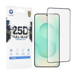 Folie sticla Samsung Galaxy S25 Plus Lito 2.5D Full Glue, negru