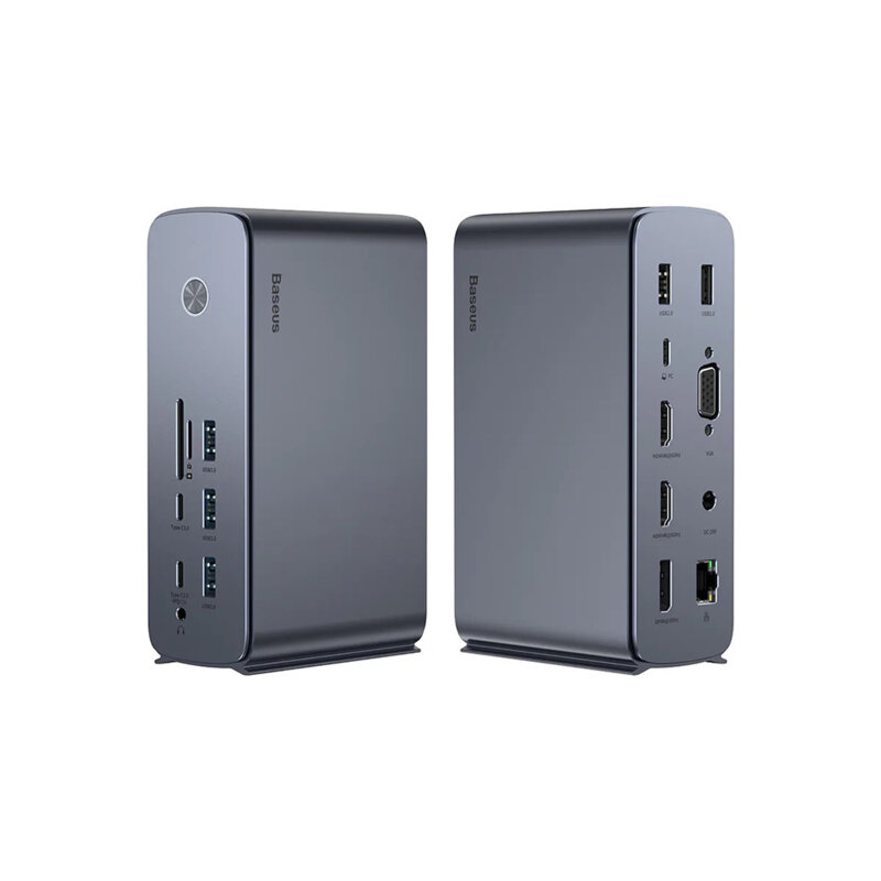 Hub Type-C, HDMI, USB Baseus Union Joy Pro, 17in1, WKSP090113