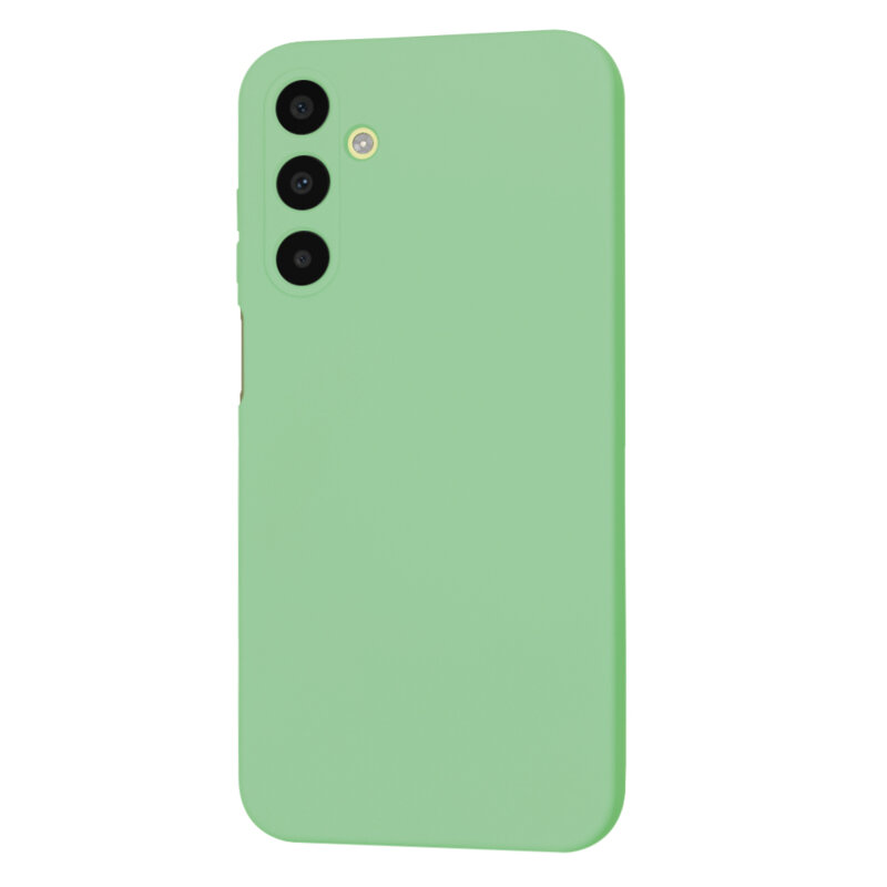 Husa silicon Samsung Galaxy A25 5G Techsuit SoftFlex MagSafe, verde deschis