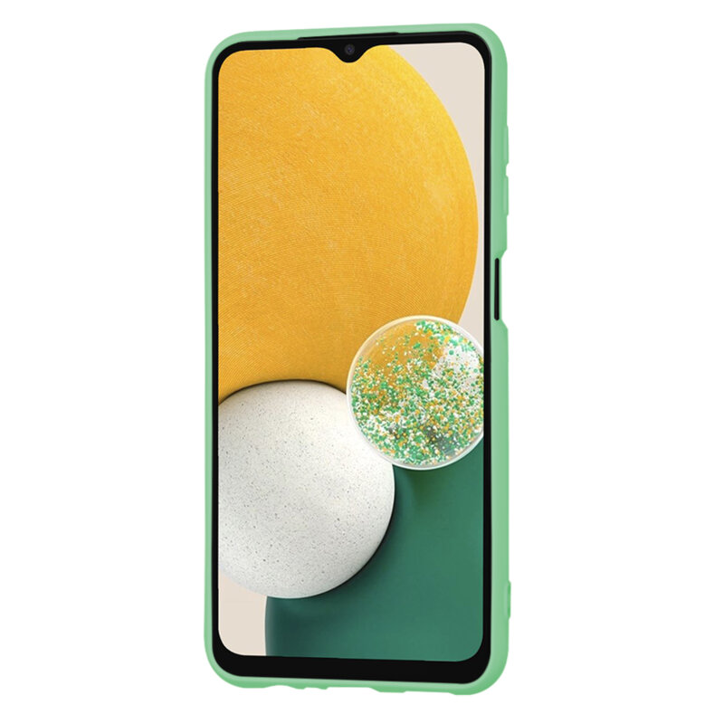 Husa silicon Samsung Galaxy A13 5G Techsuit SoftFlex, verde deschis