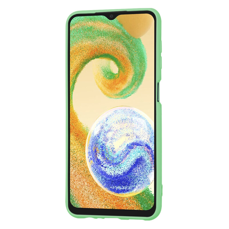 Husa silicon Samsung Galaxy A04S Techsuit SoftFlex, verde deschis