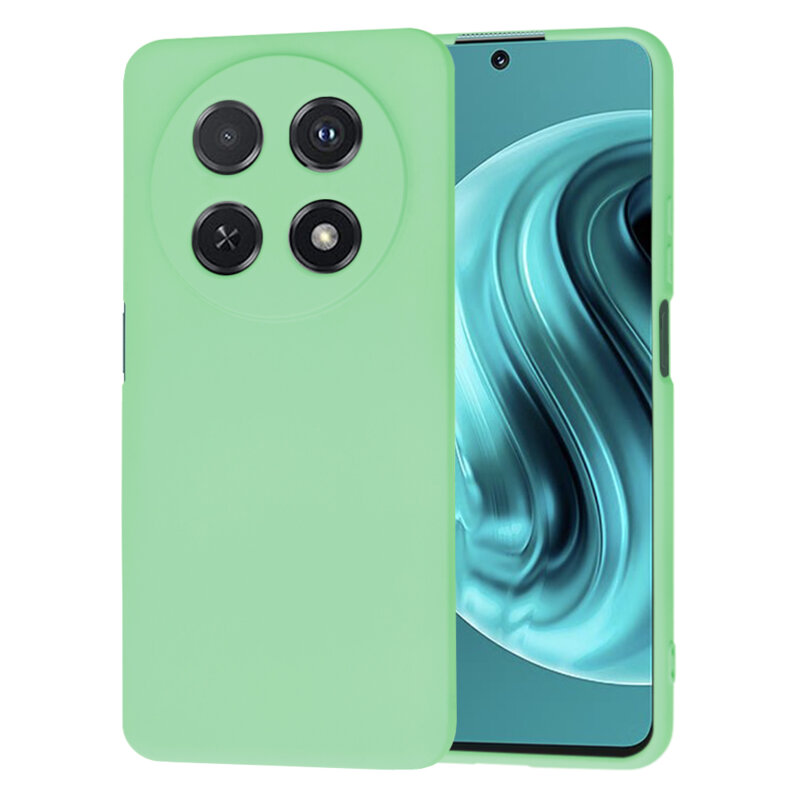 Husa silicon Huawei nova 12i Techsuit SoftFlex, verde deschis