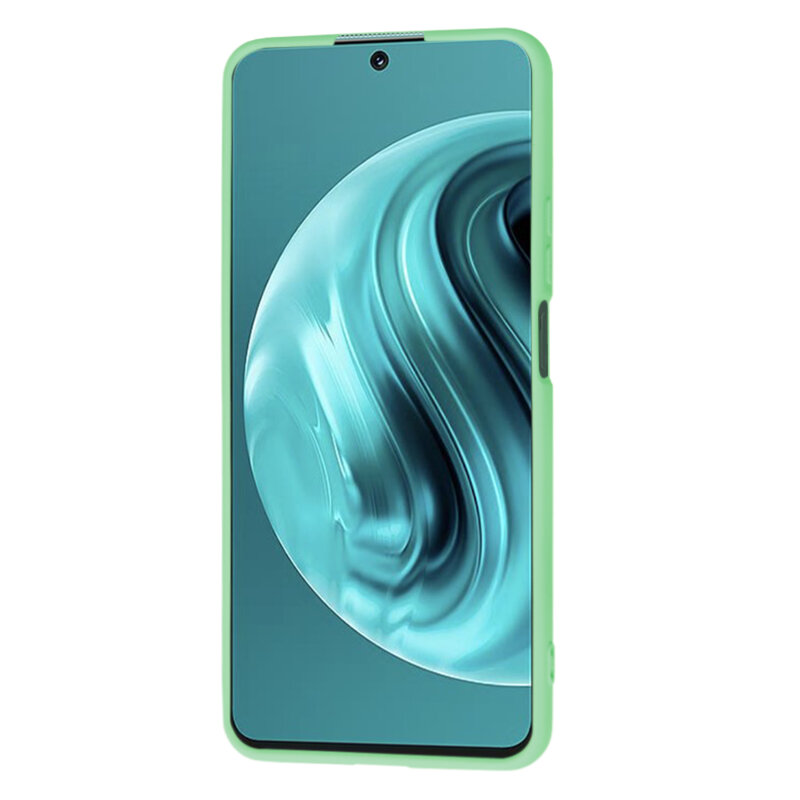 Husa silicon Huawei nova 12i Techsuit SoftFlex, verde deschis