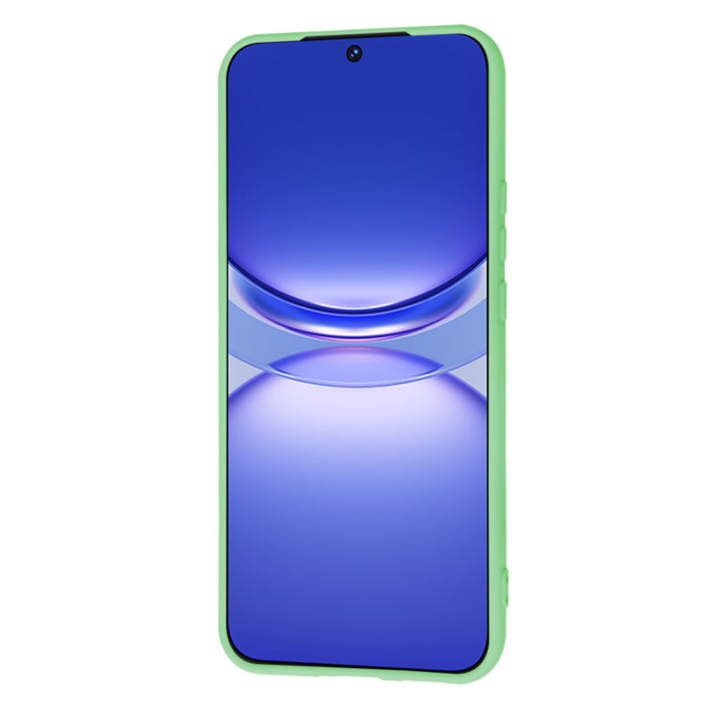 Husa silicon Huawei nova 12s Techsuit SoftFlex, verde deschis