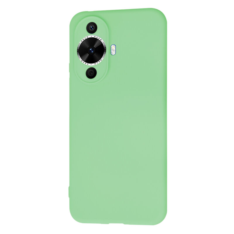 Husa silicon Huawei nova 12s Techsuit SoftFlex, verde deschis