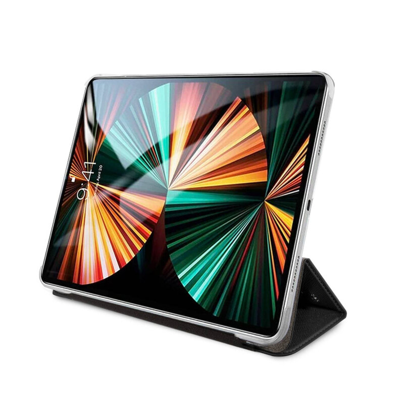 Husa iPad Pro 13 (2024) Karl Lagerfeld Saffiano Magnetic Karl &Choupette, negru, KLFC13PM24SAKCK