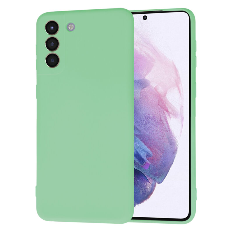 Husa silicon Samsung Galaxy Note 20 Ultra Techsuit SoftFlex, verde deschis
