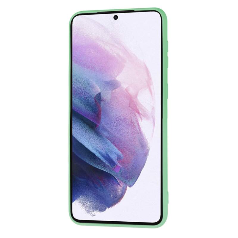 Husa silicon Samsung Galaxy Note 20 Ultra Techsuit SoftFlex, verde deschis