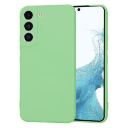 Husa silicon Samsung Galaxy S22 5G Techsuit SoftFlex, verde deschis