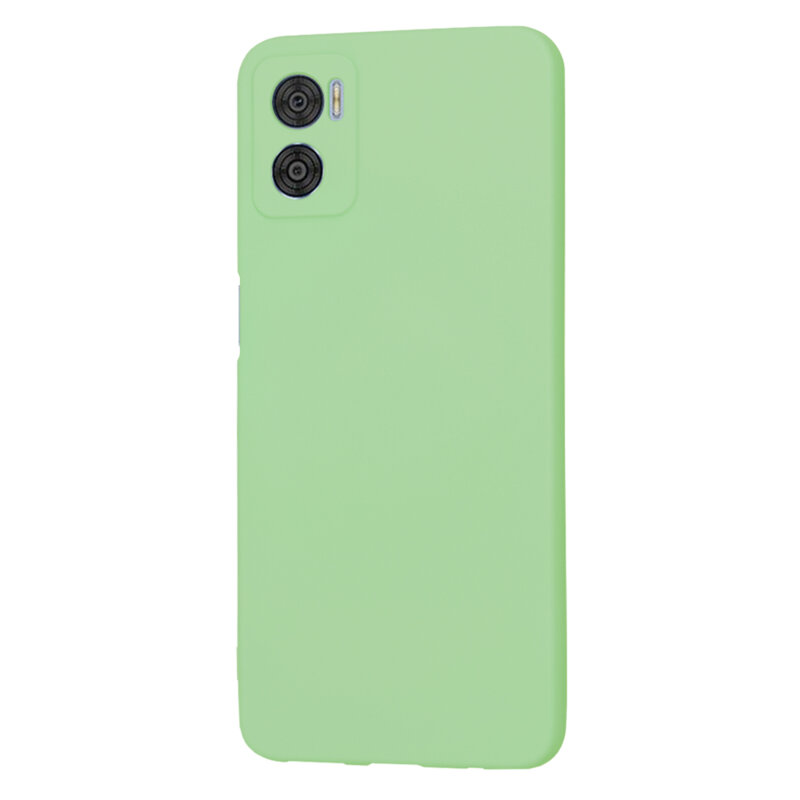 Husa silicon Motorola Moto E22i Techsuit SoftFlex, verde deschis
