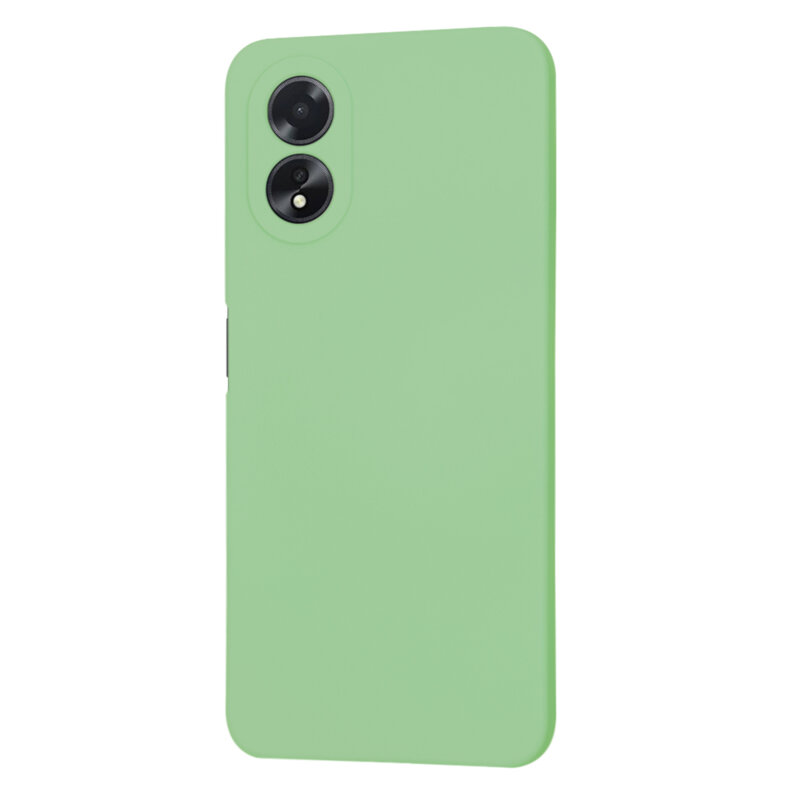 Husa silicon Oppo A18 Techsuit SoftFlex, verde deschis