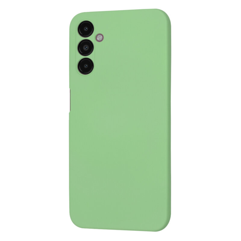 Husa silicon Samsung Galaxy A14 4G Techsuit SoftFlex, verde deschis