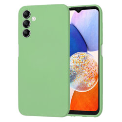 Husa silicon Samsung Galaxy A14 5G Techsuit SoftFlex, verde deschis