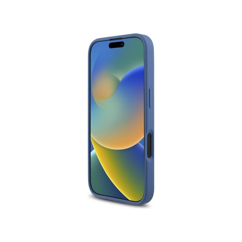 Husa originala Guess iPhone 16 Hardcase 4G Big Logo, albastru, GUHCP16S4GMGBL