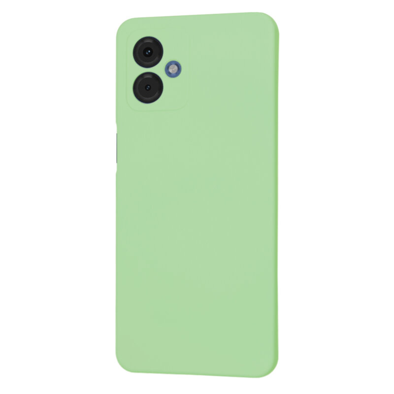 Husa silicon Motorola Moto G14 Techsuit SoftFlex, verde deschis