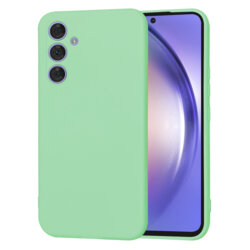 Husa silicon Samsung Galaxy A54 Techsuit SoftFlex, verde deschis