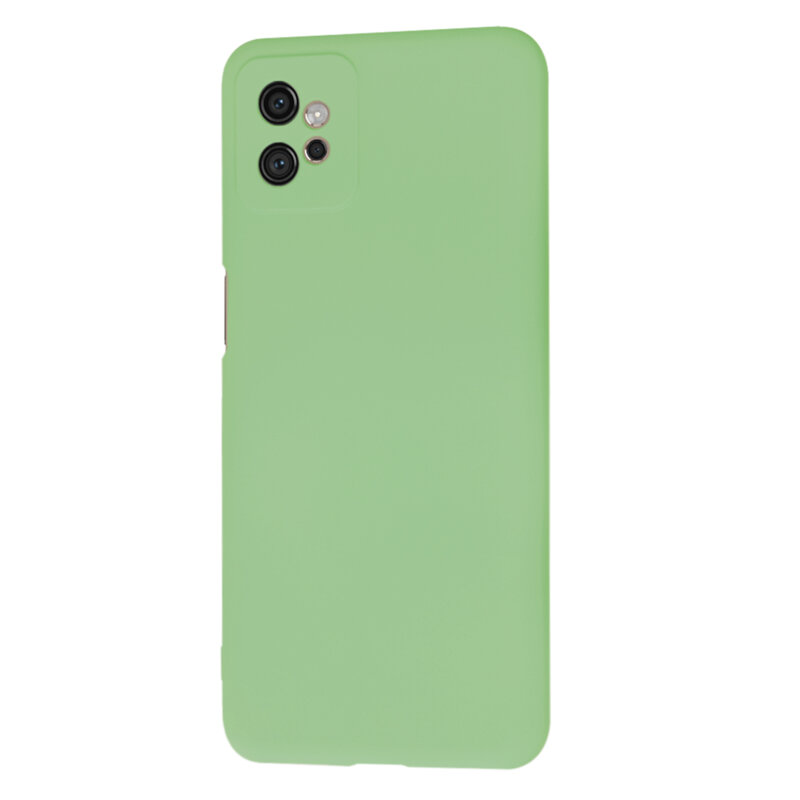 Husa silicon Motorola Moto G32 Techsuit SoftFlex, verde deschis