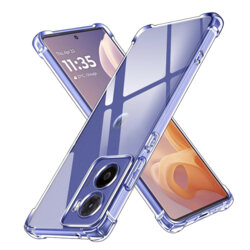 Husa Motorola Moto G05 Techsuit Shockproof Clear Silicone, transparenta