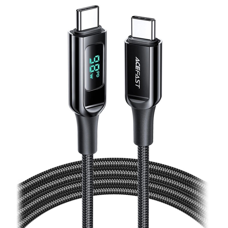 Cablu de date 100W Type-C la Type-C, Acefast C6-03, 2m