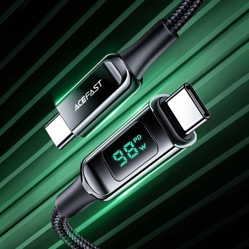 Cablu de date 100W Type-C la Type-C, Acefast C6-03, 2m