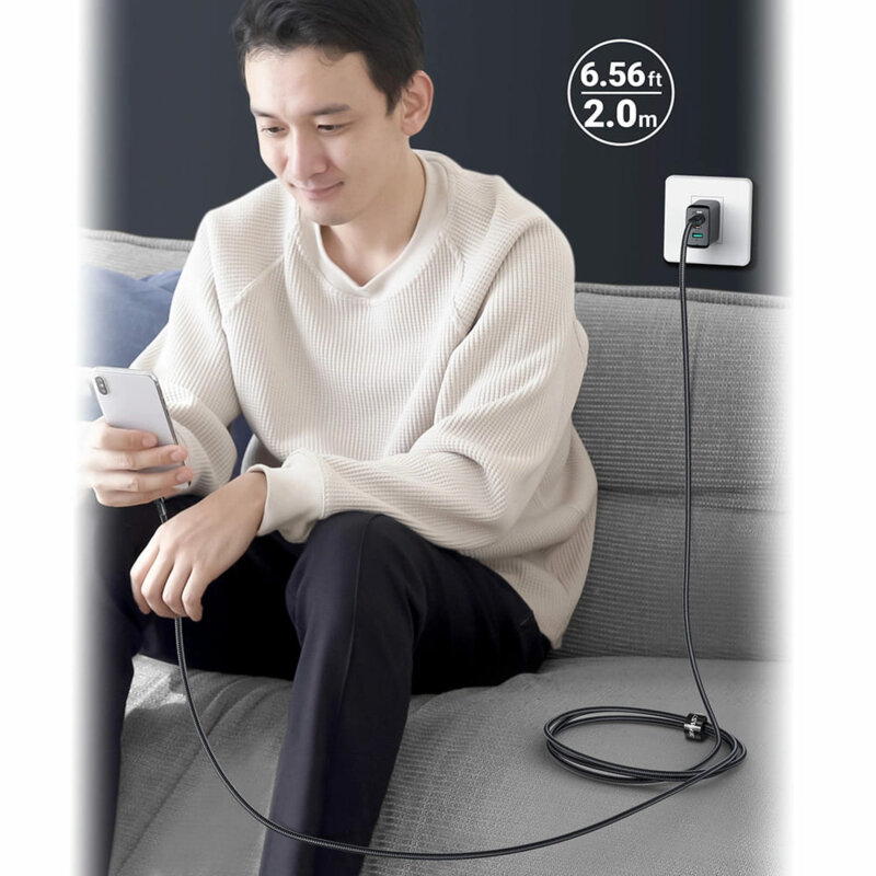 Cablu de date Type-C la Type-C, 100W, 5A, Acefast C4-03, 2m