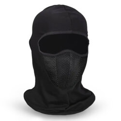 Cagula tactica, masca protectie pentru airsoft Techsuit, negru