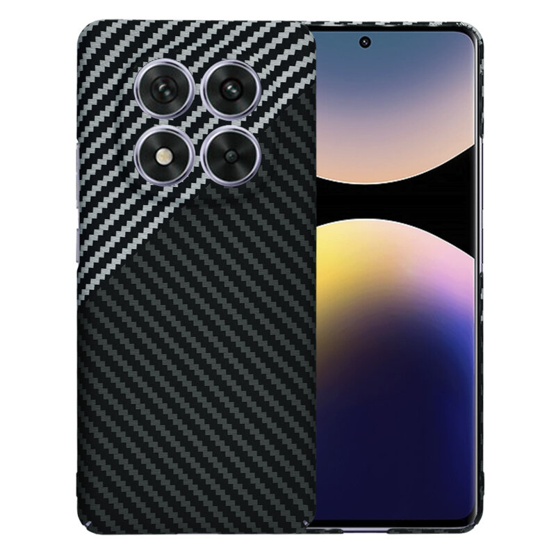 Husa Xiaomi Poco X7 Techsuit Carbonite FiberShell, gri