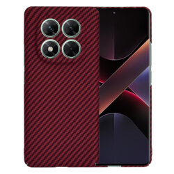 Husa Xiaomi Poco X7 Techsuit Carbonite FiberShell, rosu