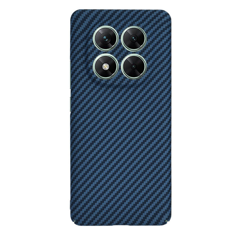 Husa Xiaomi Poco X7 Techsuit Carbonite FiberShell, cyan