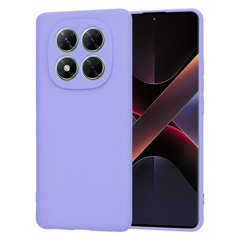 Husa silicon Xiaomi Poco X7 Techsuit SoftFlex, violet