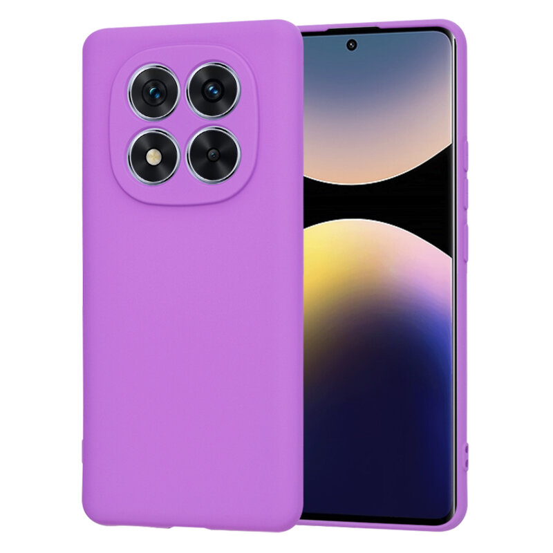 Husa silicon Xiaomi Redmi Note 14 Pro 5G Techsuit SoftFlex, mov