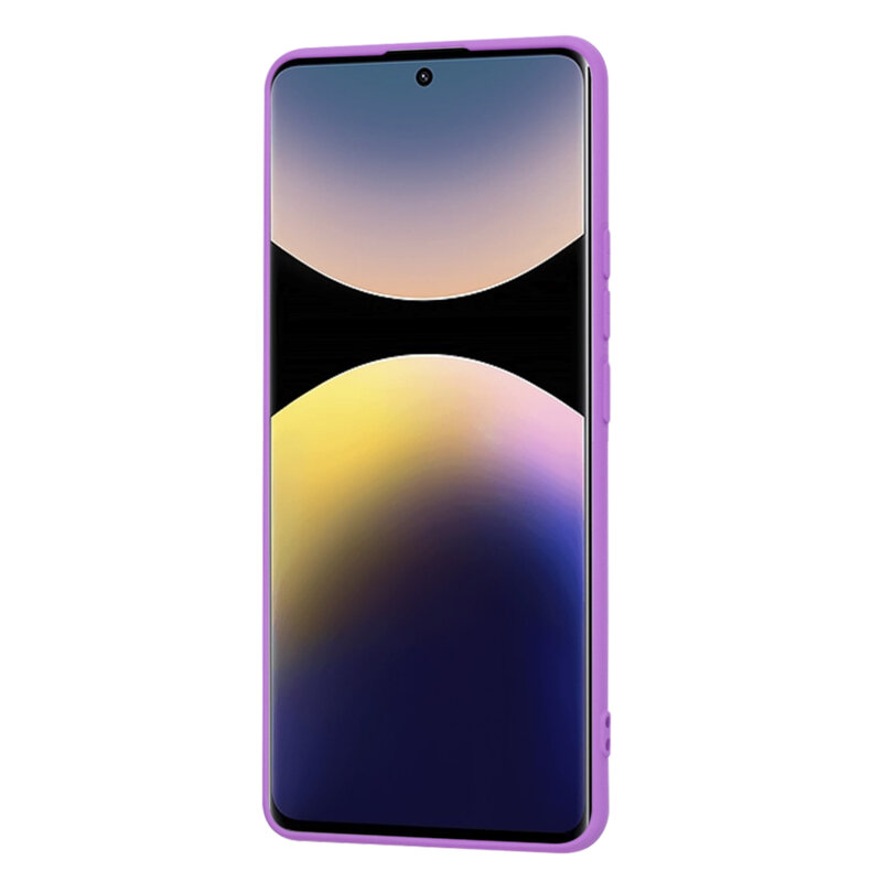 Husa silicon Xiaomi Redmi Note 14 Pro 5G Techsuit SoftFlex, mov