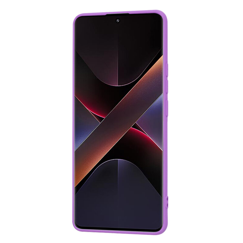 Husa silicon Xiaomi Poco X7 Techsuit SoftFlex, mov