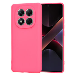 Husa silicon Xiaomi Poco X7 Techsuit SoftFlex, fucsia