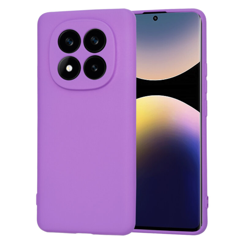 Husa silicon Xiaomi Redmi Note 14 Pro+ 5G Techsuit SoftFlex, mov