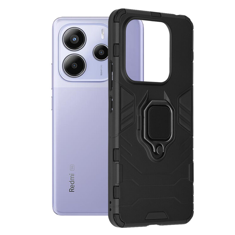 Husa Xiaomi Redmi Note 14 5G Techsuit Silicone Shield, negru