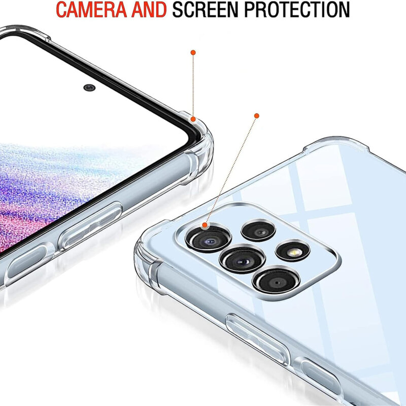 Husa Xiaomi Poco C40 Techsuit Shockproof Clear Silicone, transparenta