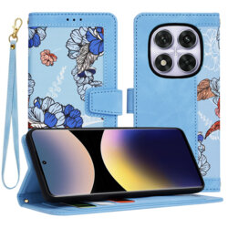 Husa personalizata fete Xiaomi Redmi Note 14 Pro 5G Techsuit FlipCraft, bleu