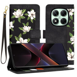 Husa personalizata fete Xiaomi Poco X7 Techsuit FlipCraft, negru
