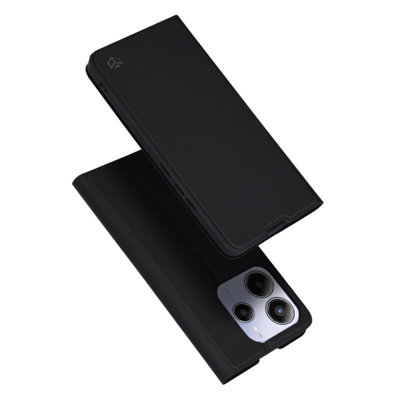Husa Xiaomi Redmi Note 14 5G Techsuit Magskin Book, negru
